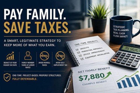 Pay Your Kids (or Family) and Cut Your Tax Bill—Legally